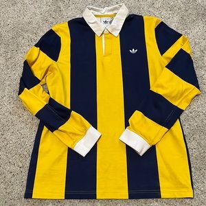 Adidas Original Long Sleeve Rugby Shirt